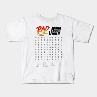 RAD Actor Name Word Search Kids T-Shirt